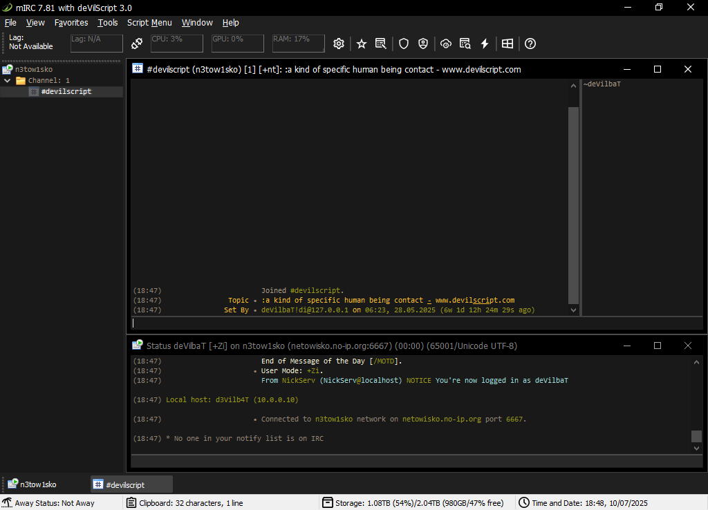Click to open full picture size on new window. main_screen_dark